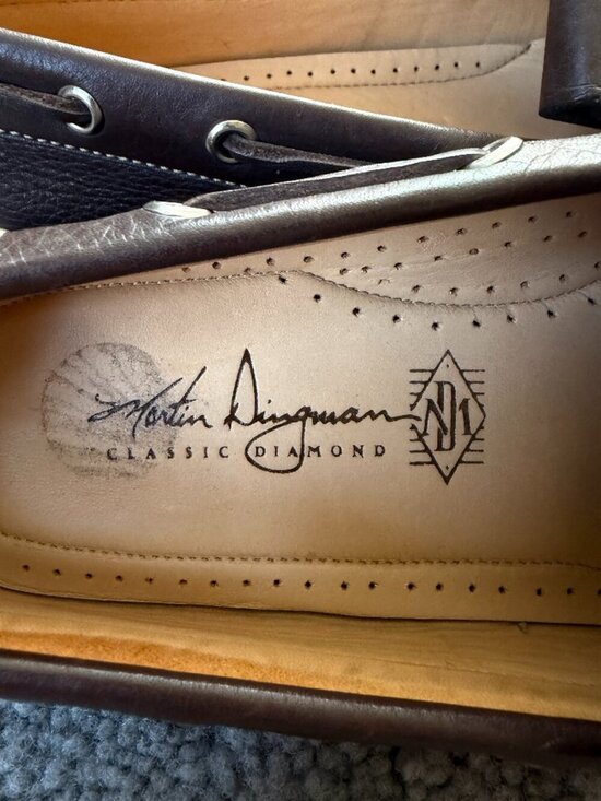Martin Dingman Kiltie Loafers - Men\'s Sz. 8.5 - Hand-sewn Leather - Brazil - EUC main image 8